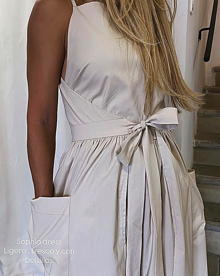 GIOIA Archivio · Sophia Dress Avena