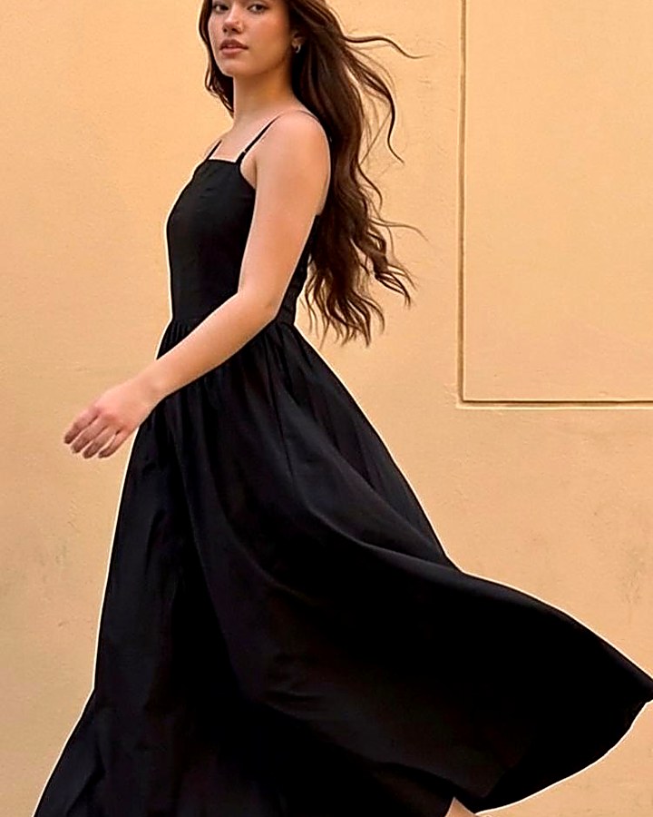 GIOIA Archivio · Sophia Dress Negro