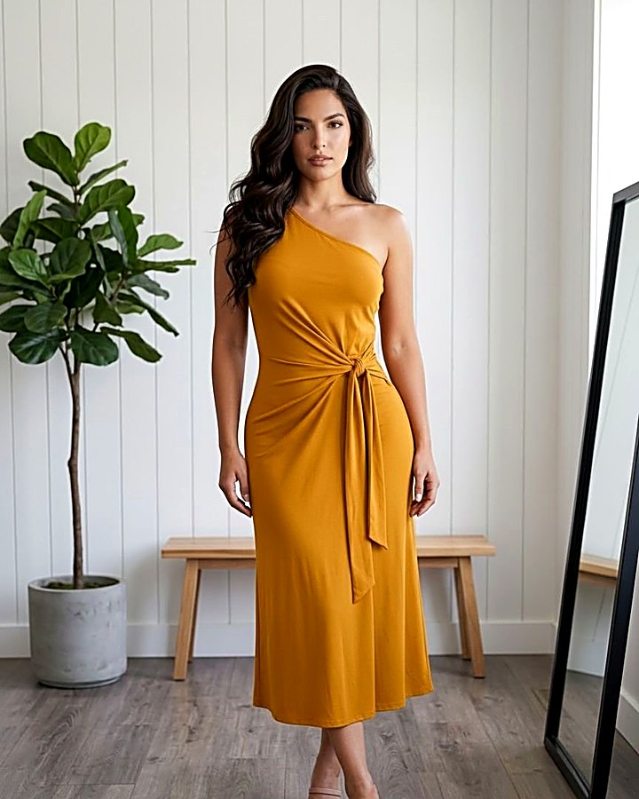 GIOIA Archivio · Fedra Dress Amarilla