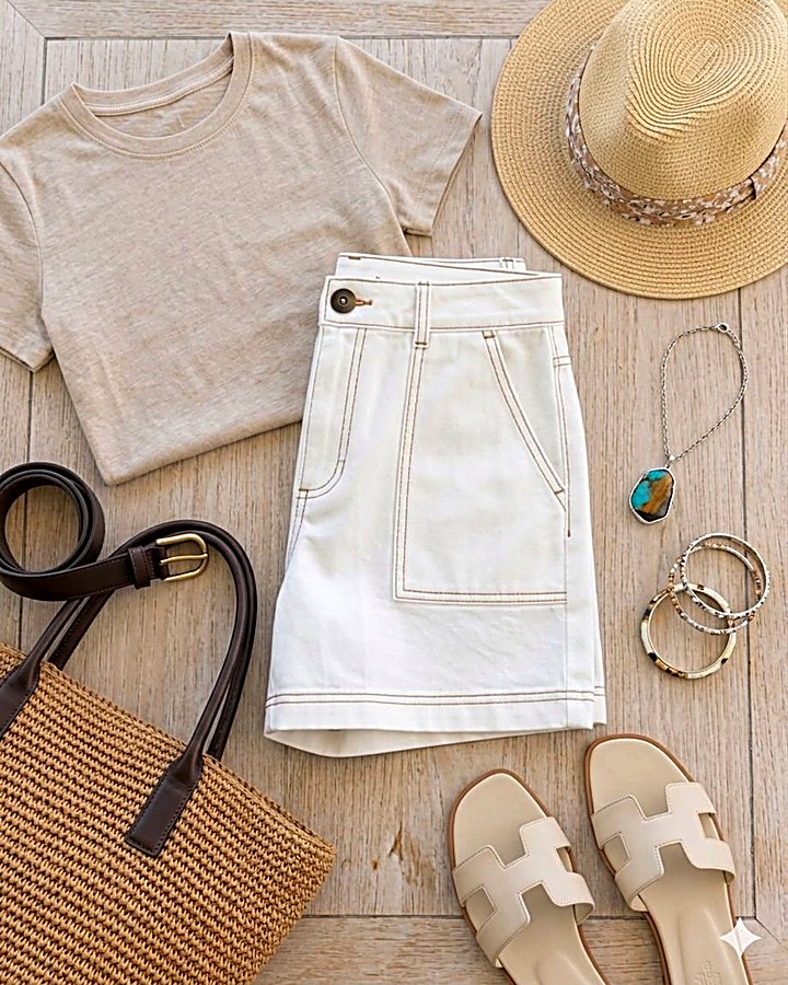 GIOIA Archivio · Antonia Shorts Blanco
