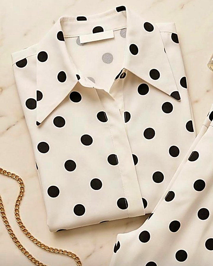 GIOIA Archivio · Polka Dot Top Negro