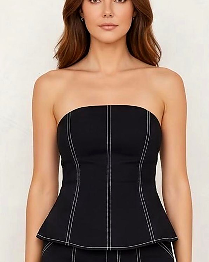 GIOIA Archivio · Antonia Strapless Negro